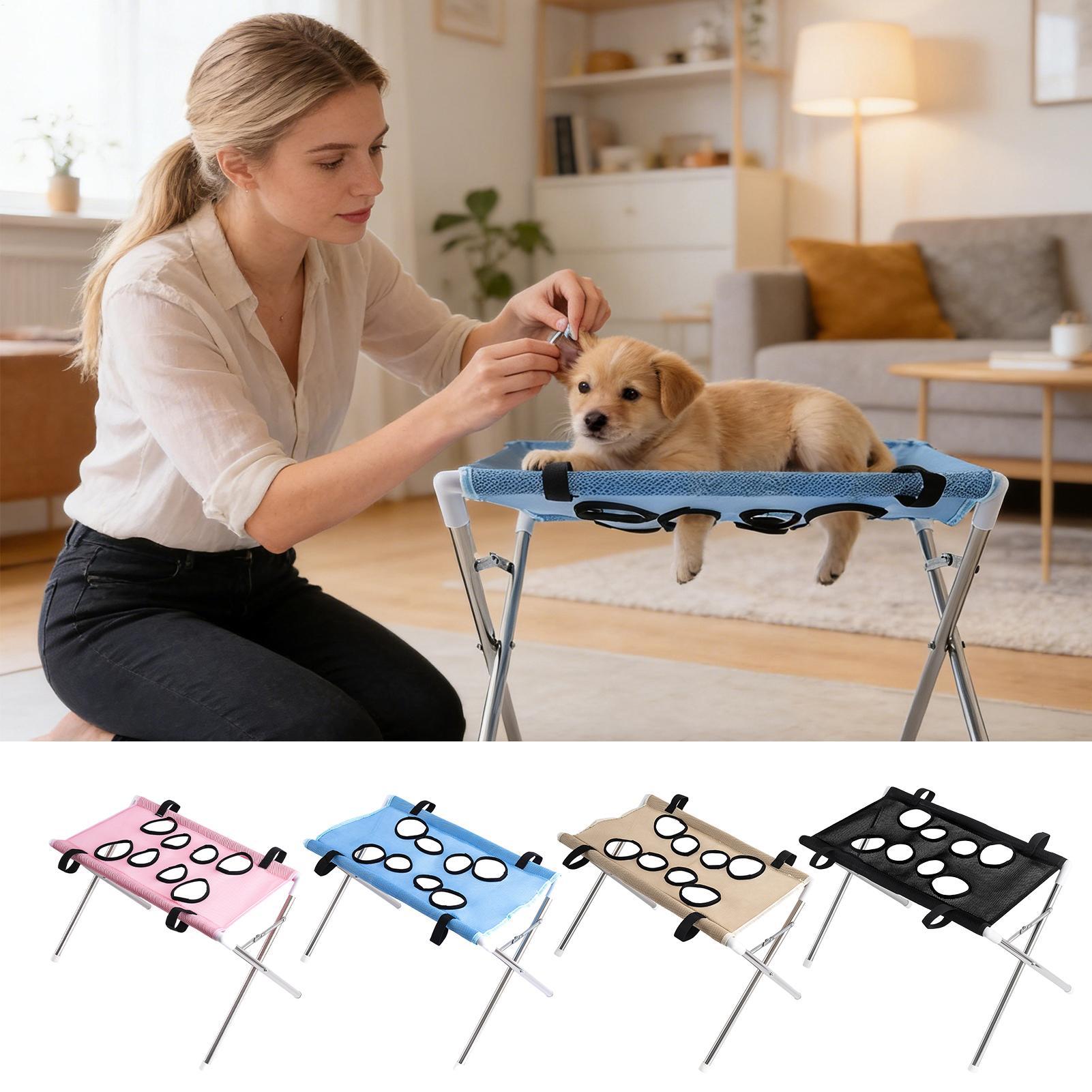 Pet Supplies Direct - حامل أرجوحة قابل للطي لتنظيف الحيوانات