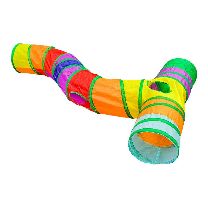 Cat Tunnel Toy - أنابيب وأنفاق للقطط على شكل حرف
