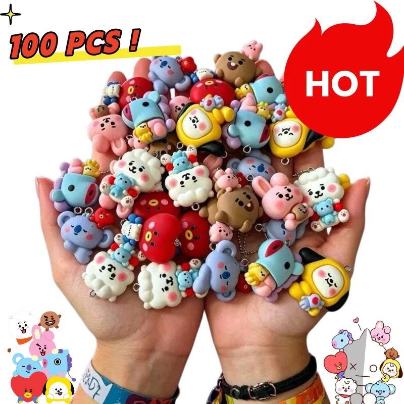 Pet Supplies Direct - 10 قطع من الحلي الراتنجية اللطيفة