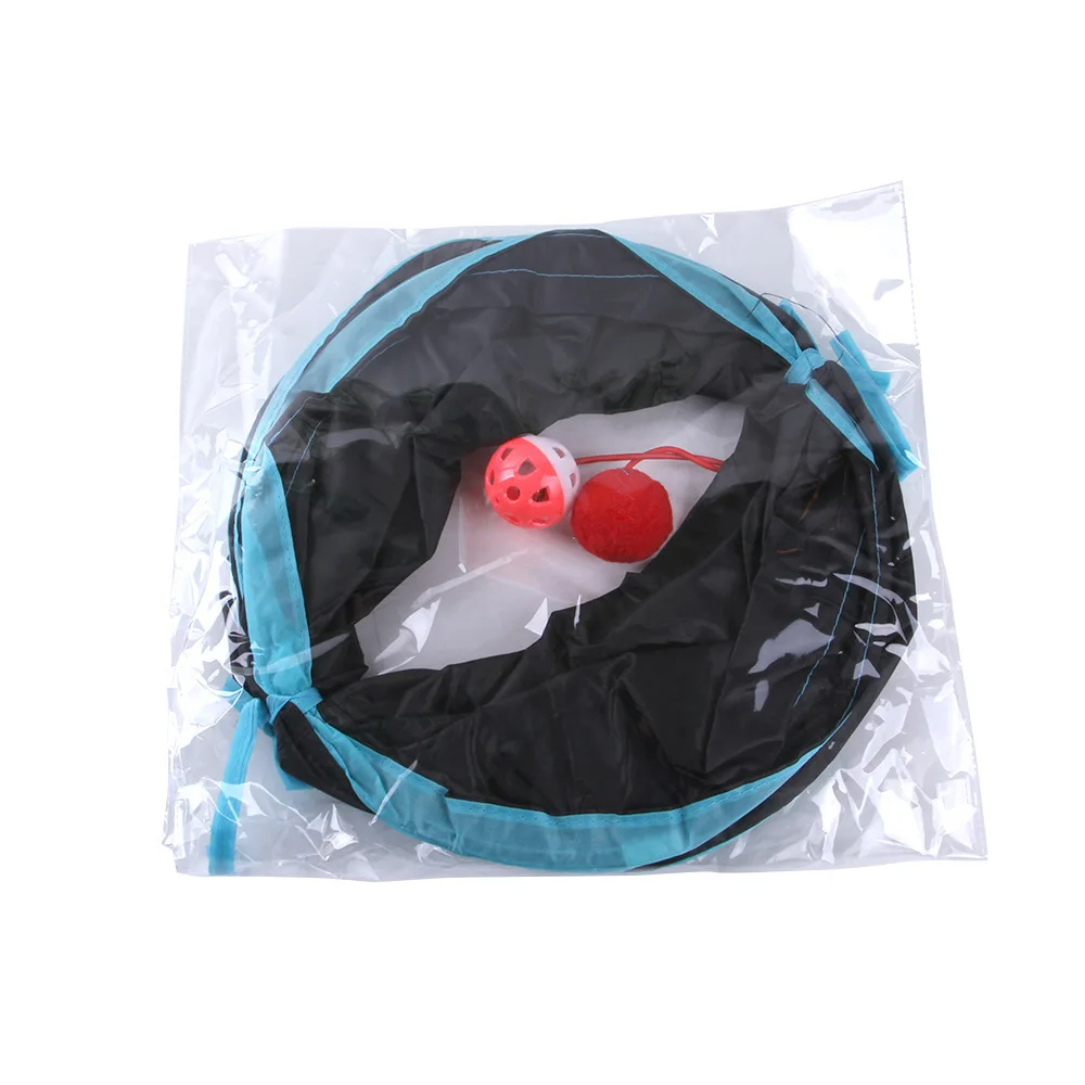 نفق قطط قابل للطي، مستلزمات لل - مراجعة Cat Tunnel Toy وسعره