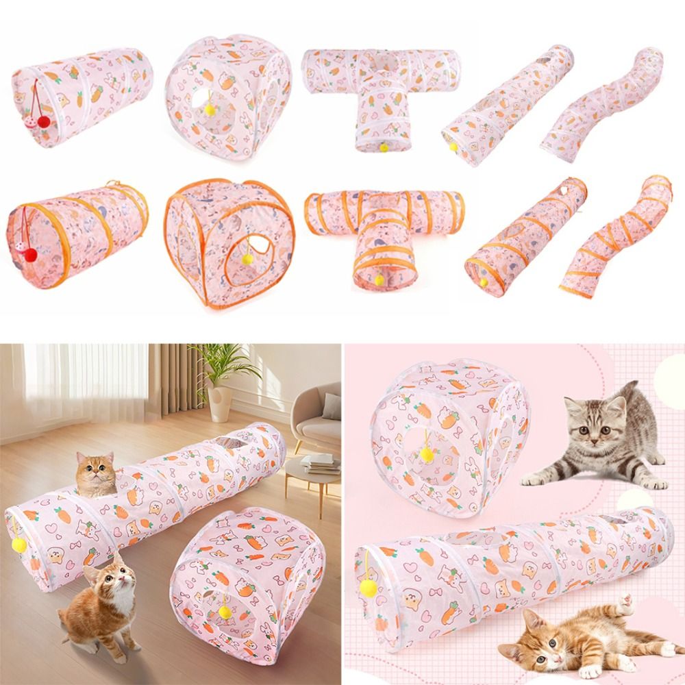 متعة البوليستر + أسلاك الفولاذ - مراجعة Cat Tunnel Toy وسعره