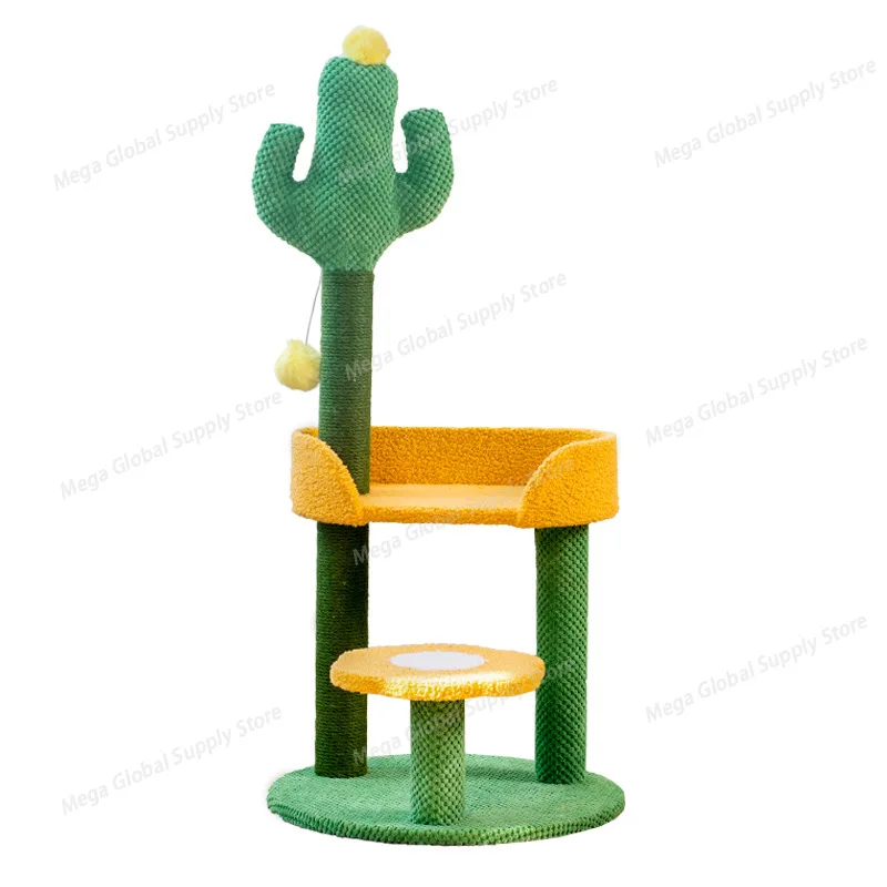 إطار تسلق للقطط من حبل السيزال - مراجعة Cat Scratching Post وسعره