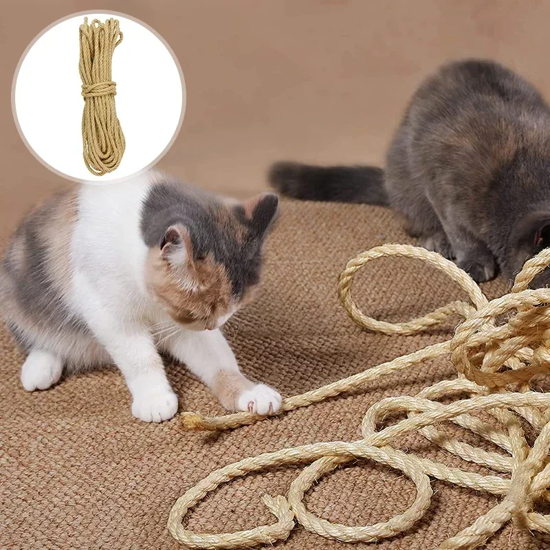 حبل السيزال الطبيعي لشجرة القط - مراجعة Cat Scratching Post وسعره
