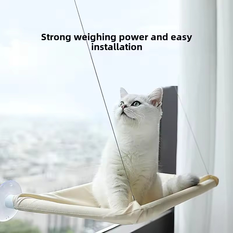 سرير قطط معلق للنوافذ قابل للط - مراجعة Cat Window Perch وسعره