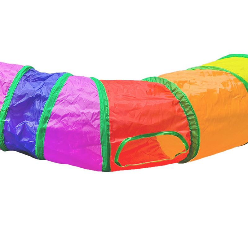 أنابيب وأنفاق للقطط على شكل حر - مراجعة Cat Tunnel Toy وسعره