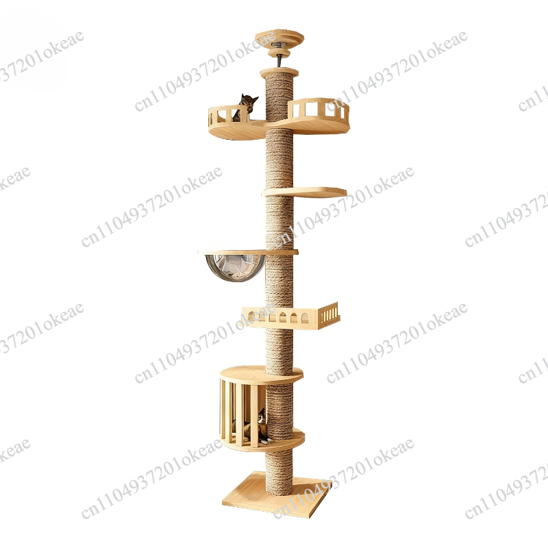 برج قطط قابل للتعديل من الأرض  - مراجعة Cat Scratching Post وسعره