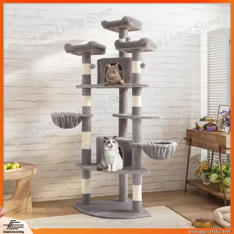 برج قطط زاوي على شكل مروحة بار - مراجعة Cat Scratching Post وسعره