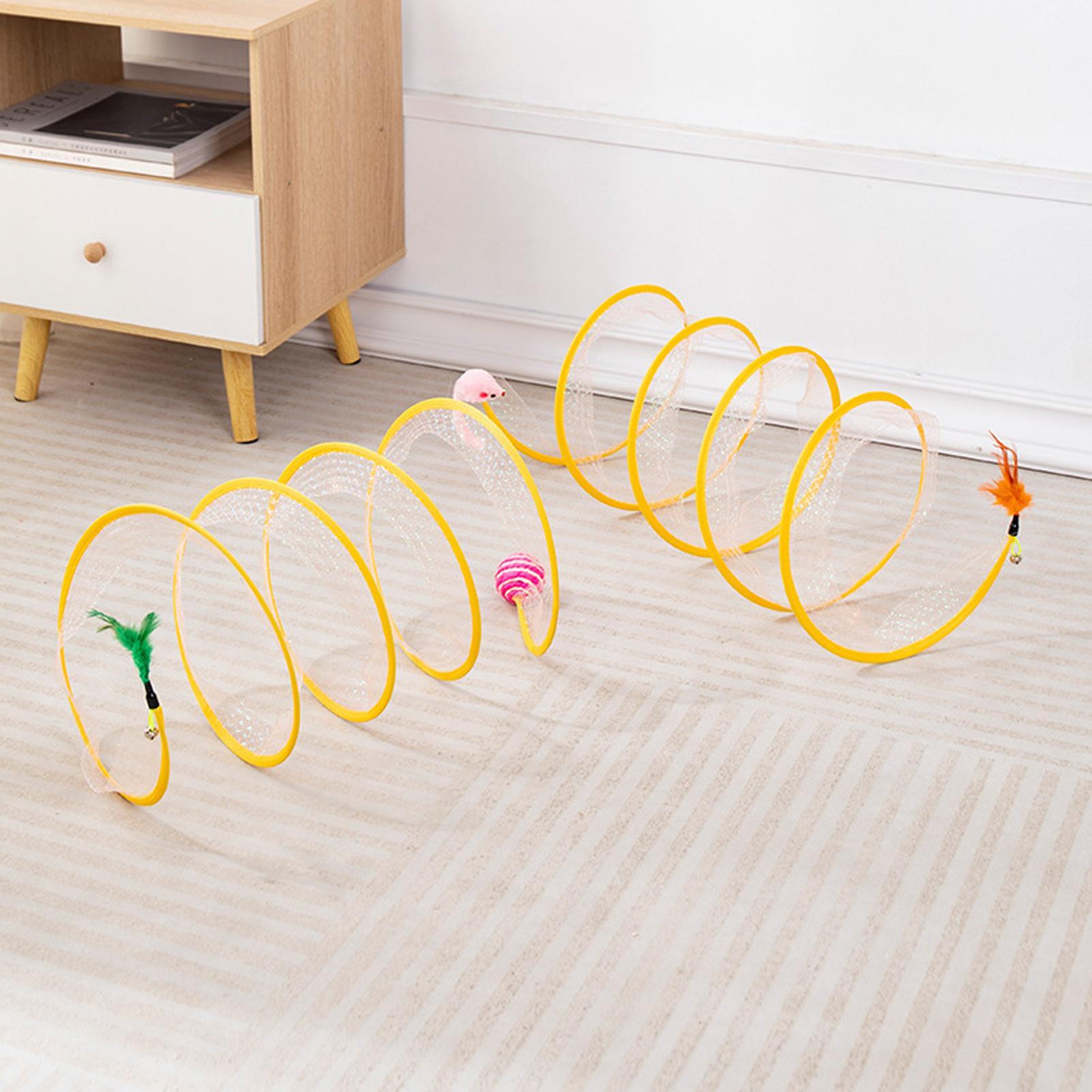 نفق لعب للقطط قابل للطي ومحمول - مراجعة Cat Tunnel Toy وسعره