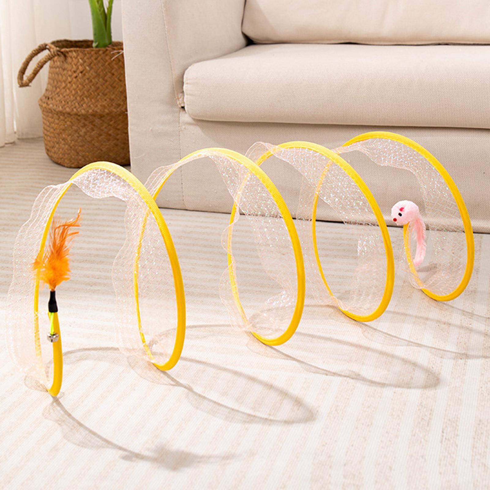 نفق لعب للقطط قابل للطي ومحمول - مراجعة Cat Tunnel Toy وسعره