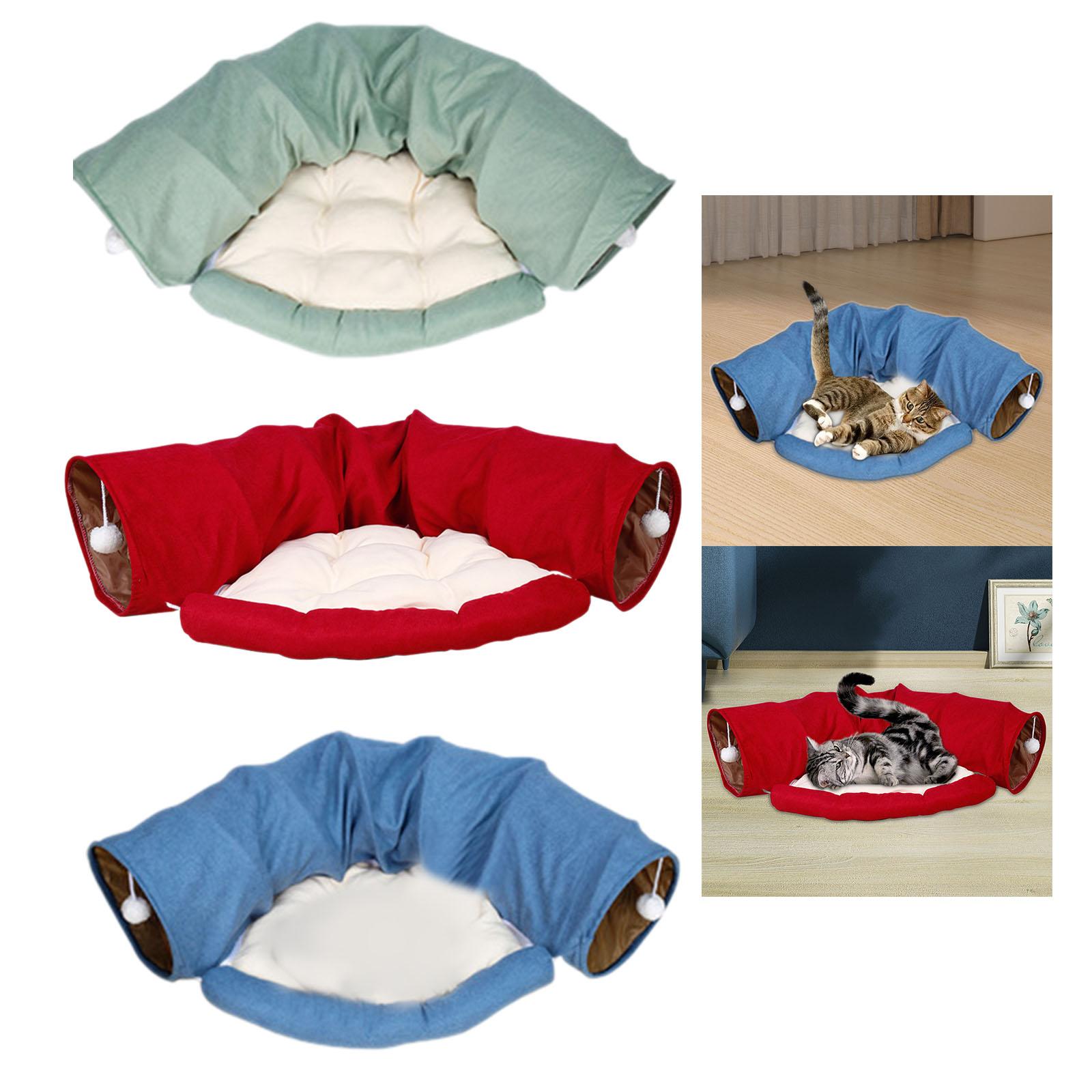 مجموعة نفق وسرير للقطط 2 في 1  - مراجعة Cat Tunnel Toy وسعره