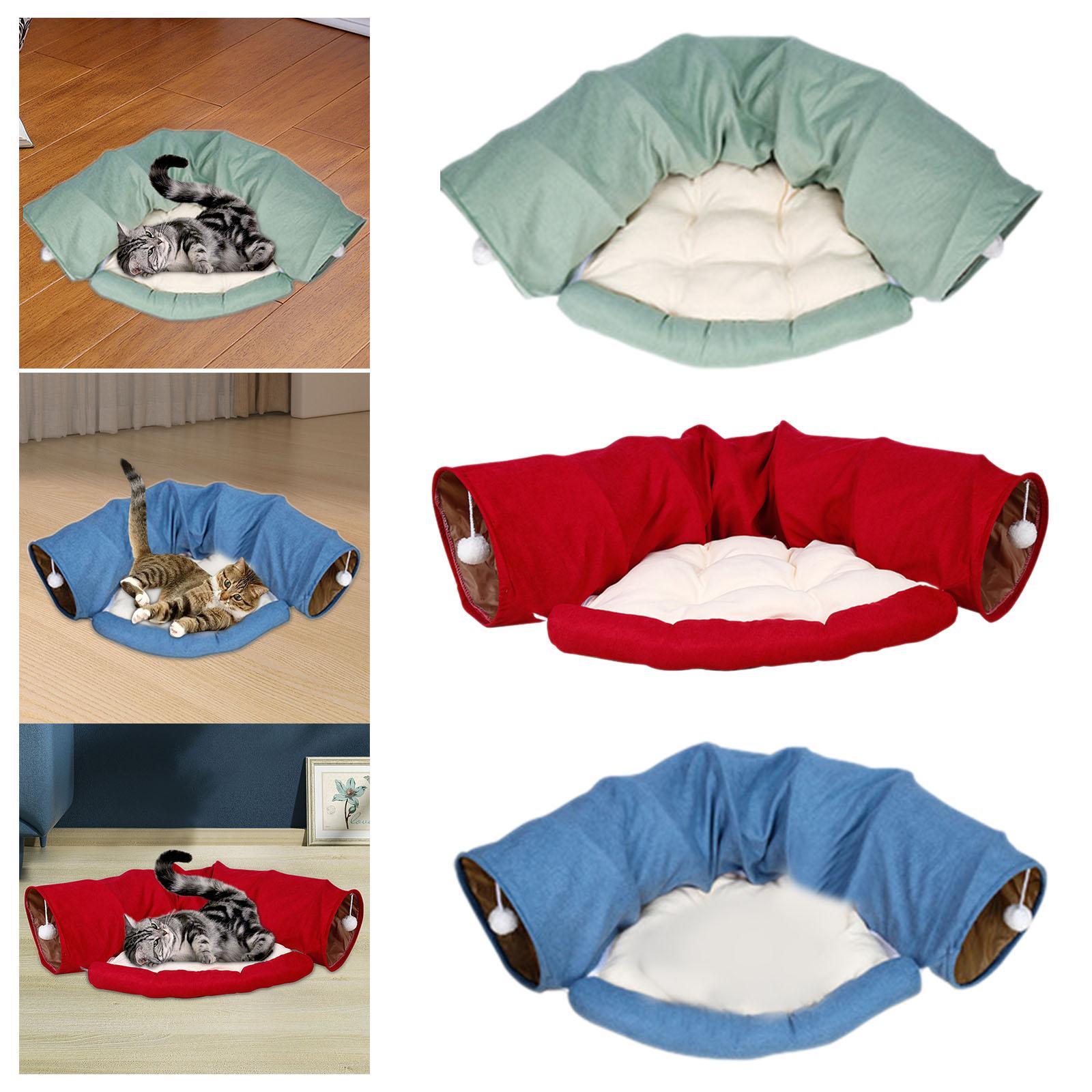 مجموعة نفق وسرير للقطط 2 في 1  - مراجعة Cat Tunnel Toy وسعره