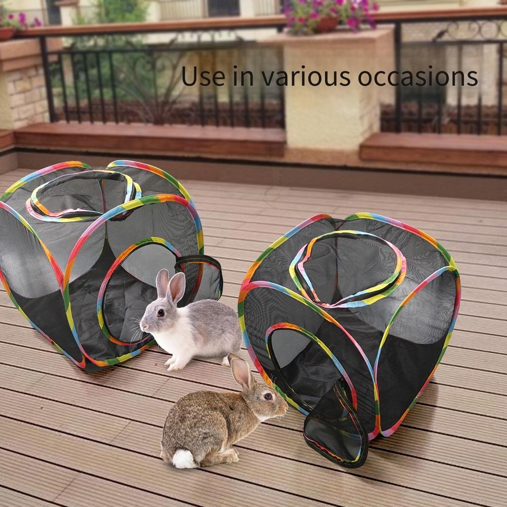 نفق قطط شبكي قابل للطي للاستخد - مراجعة Cat Tunnel Toy وسعره