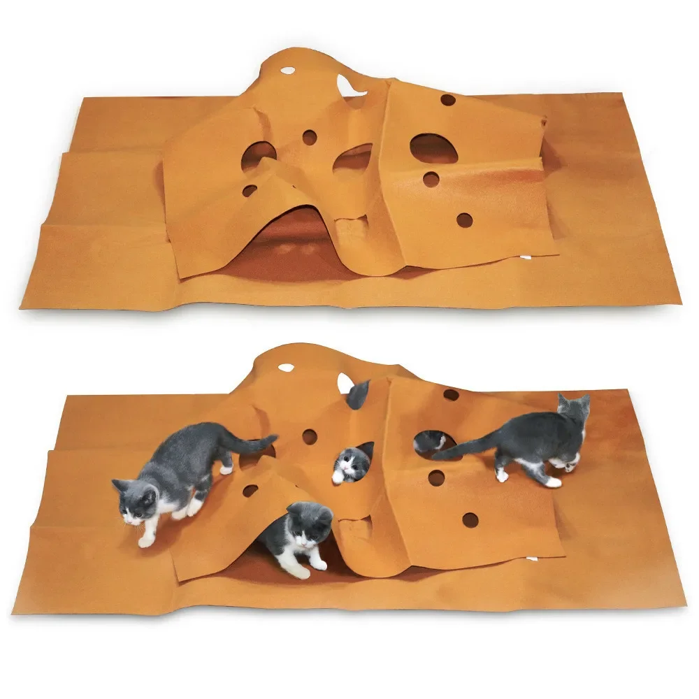 القط اللعب حصيرة ألعاب الحيوان - مراجعة Cat Tunnel Toy وسعره
