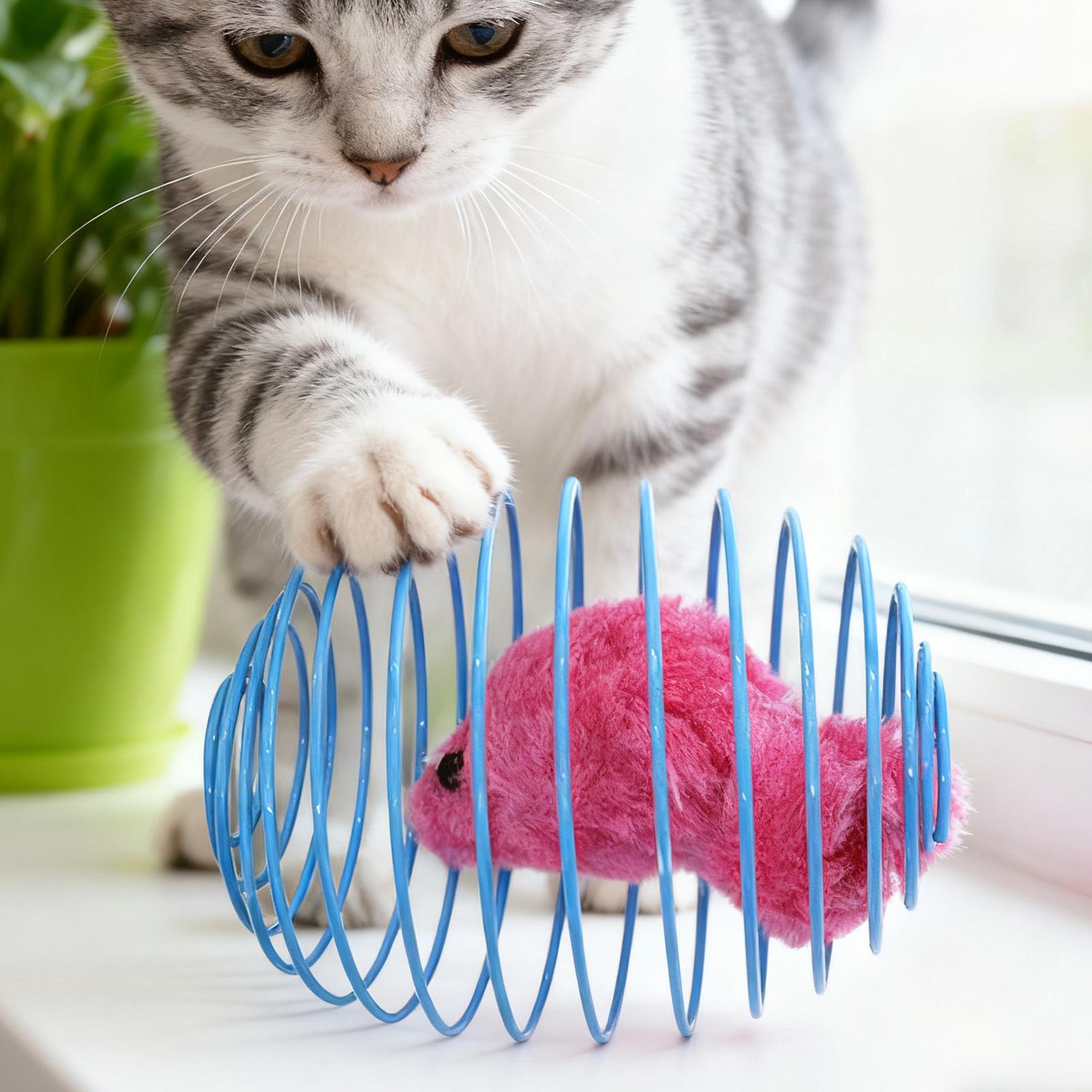 لعبة حلزونية للقطط تفاعلية ومر - مراجعة Cat Tunnel Toy وسعره