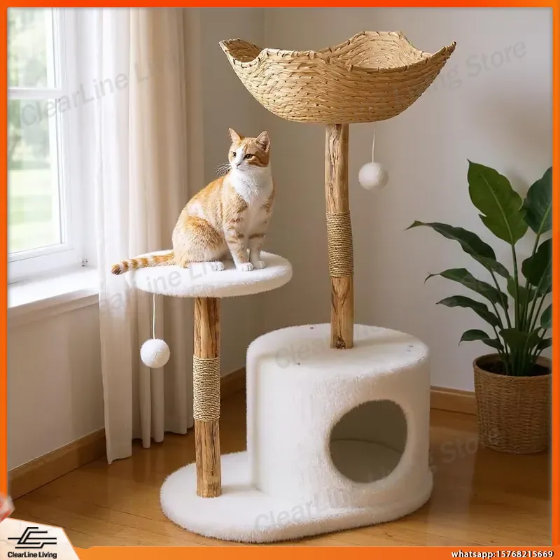 برج أنشطة متعدد المستويات للقط - مراجعة Cat Scratching Post وسعره