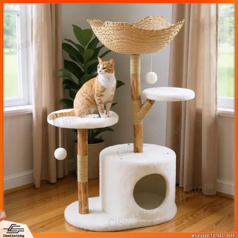 برج أنشطة متعدد المستويات للقط - مراجعة Cat Scratching Post وسعره