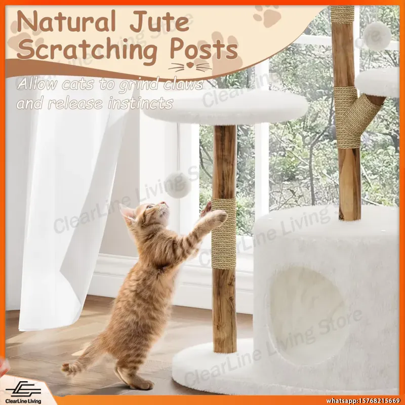 برج أنشطة متعدد المستويات للقط - مراجعة Cat Scratching Post وسعره