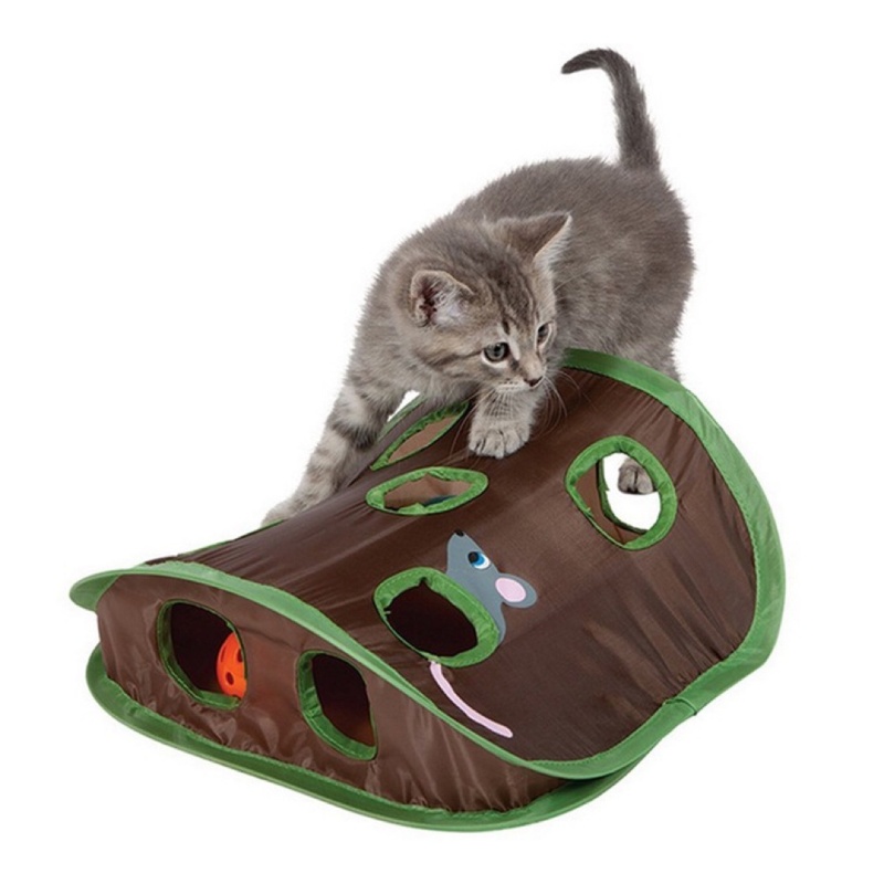 لعبة تفاعلية لطيفة للقطط - لعب - مراجعة Cat Tunnel Toy وسعره