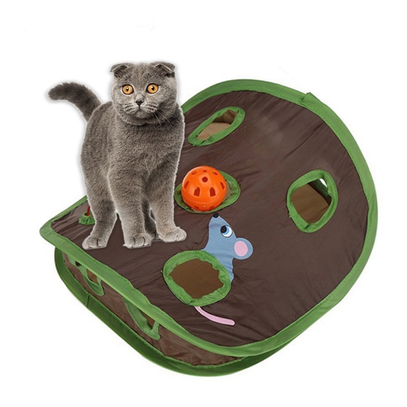 لعبة تفاعلية لطيفة للقطط - لعب - مراجعة Cat Tunnel Toy وسعره