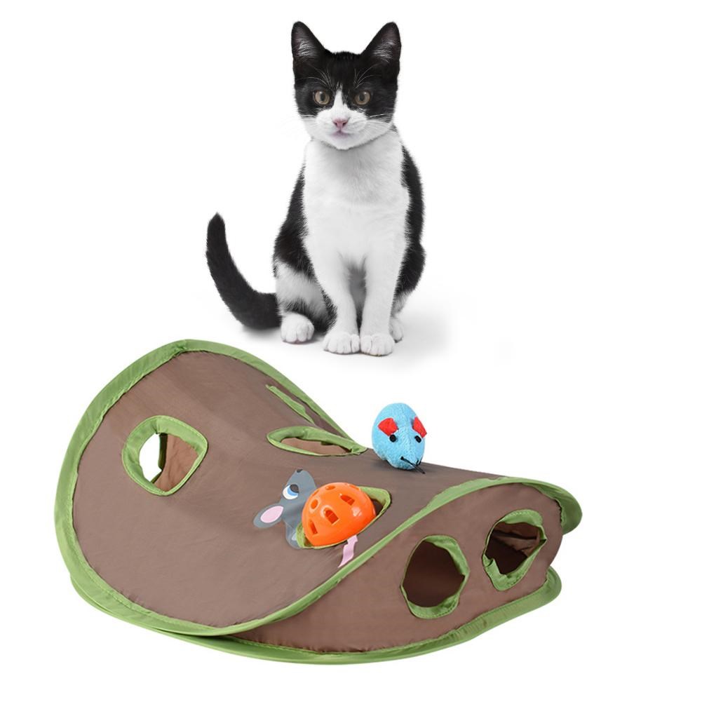لطيف الحيوانات الأليفة القط ال - مراجعة Cat Tunnel Toy وسعره