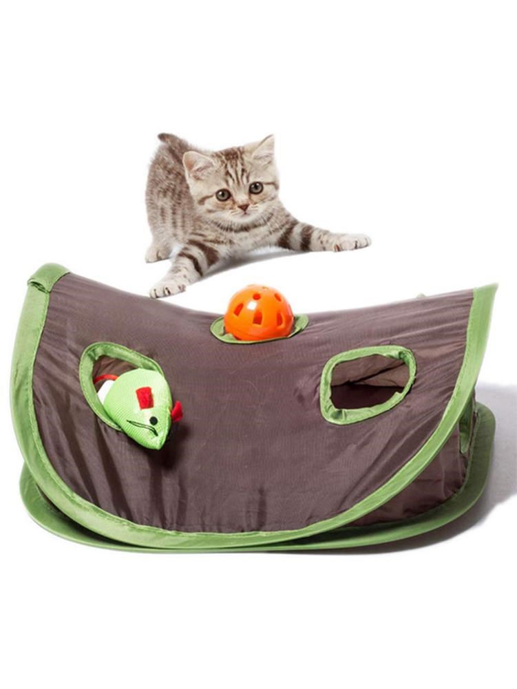 لطيف الحيوانات الأليفة القط ال - مراجعة Cat Tunnel Toy وسعره