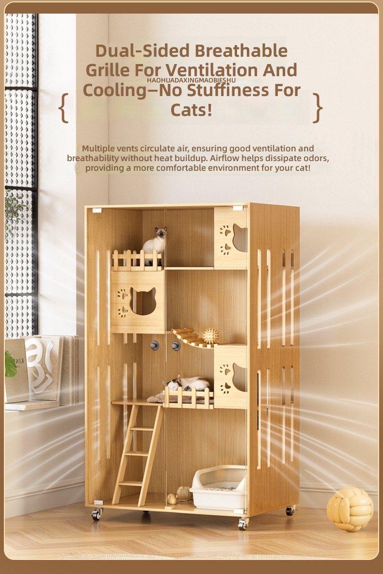 بيت قطط كبير متعدد المستويات ل - مراجعة Cat Scratching Post وسعره